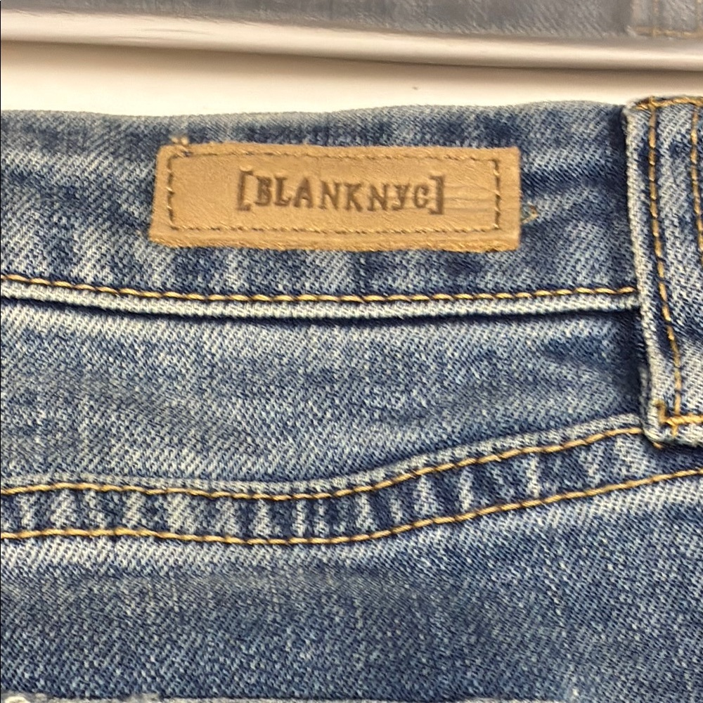 BlankNYC Distressed Denim Skirt - Picture 7 of 13